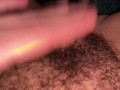 Slapping My Big Hairy Clit Until It Gets Erected Hard