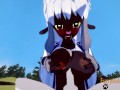 Pokemon Hentai - POV Wooloo boobjob