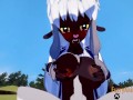 Pokemon Hentai - POV Wooloo boobjob