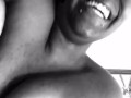 Ebony give sloppy top, post vid, until huge cumshot