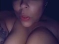 Fat Bitch Playing in that fat wet pussy 