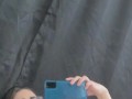Foxgirl fingers herself