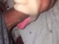 Edging w/ several silicone masturbation toys, dildos & Ass 2 Mouth performances in the shower stall.