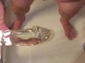 Edging w/ several silicone masturbation toys, dildos & Ass 2 Mouth performances in the shower stall.
