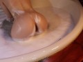 Hot girl getting fucked in the bath