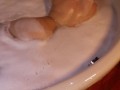 Hot girl getting fucked in the bath