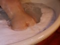 Hot girl getting fucked in the bath