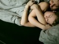 wake up fuck , morning in beautiful orgasm with creampie , happy teen 