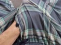 Jerk Off and Cum in Pajama Pants, Huge Load Shot into PJs POV