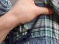 Jerk Off and Cum in Pajama Pants, Huge Load Shot into PJs POV