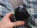 Jerk Off and Cum in Pajama Pants, Huge Load Shot into PJs POV