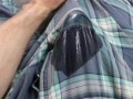 Jerk Off and Cum in Pajama Pants, Huge Load Shot into PJs POV