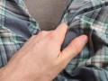 Jerk Off and Cum in Pajama Pants, Huge Load Shot into PJs POV