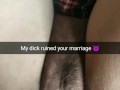 My short fat dick ruined your marriage! Cheating wife pussy totally stretched! [Cuckold. Snapchat]