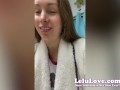 Amateur babe recording selfie blowjob & fucking w/ random clips behind porn scenes - Lelu Love