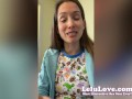 Amateur babe recording selfie blowjob & fucking w/ random clips behind porn scenes - Lelu Love