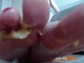 I love feeding men from my toes!