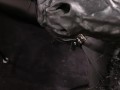 Furry ponyplayer playing with huge tits, dick and butt