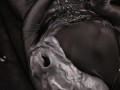 Furry ponyplayer playing with huge tits, dick and butt