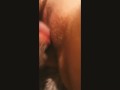 Passionate fucking, sitting on face, blowjob, bent over and fucked. Cum on ass.
