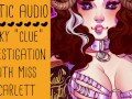 Miss Scarlett in the Library with the Detective | Funny ASMR Erotic Audio Roleplay | Lady Aurality