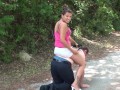 young gypsy princess riding slave joschi outdoor