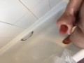 Soapy cock needs a wet tiny pussy