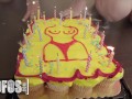 MOFOS - A Threesome Birthday Blast With Van Wyle, Kenzie Taylor With His GF Kendra Spade
