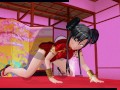 3D HENTAI Girl fucking doggy style on Lunar New Year