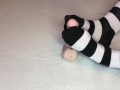 Sockjob with high socks