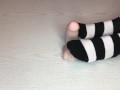Sockjob with high socks