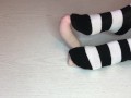 Sockjob with high socks