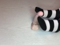 Sockjob with high socks