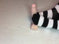 Sockjob with high socks