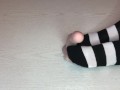 Sockjob with high socks