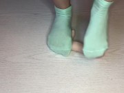 Crush dildo femdom in socks