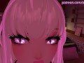 Beautiful POV Blowjob in VRchat - with lewd moaning and ASMR noises [VRchat erp, 3D Hentai]