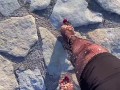 fishing cocks with my stockings