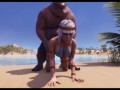 Fat ugly guy fucks egyptian princess (Wildlife animation)