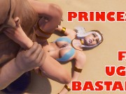 Fat ugly guy fucks egyptian princess (Wildlife animation)