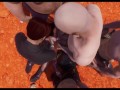 GANGBANG compilation featuring Maya (Wildlife 3d animation)