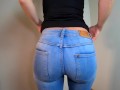 PAWG IN TIGHT JEANS | ANAL POV