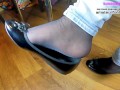 Kati´s Shoeplay lacquer ballerinas flats stinky nylons see insoles Dipping Dangling
