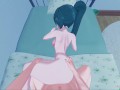Lyn loves getting fucked from behind.