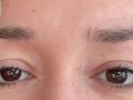 saying I LOVE YOU repeatedly with a close up of just my eyes for 3 mins - glimpseofme
