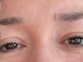 saying I LOVE YOU repeatedly with a close up of just my eyes for 3 mins - glimpseofme
