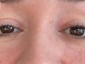 saying I LOVE YOU repeatedly with a close up of just my eyes for 3 mins - glimpseofme