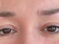 saying I LOVE YOU repeatedly with a close up of just my eyes for 3 mins - glimpseofme