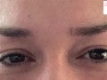 saying I LOVE YOU repeatedly with a close up of just my eyes for 1:11 mins - glimpseofme