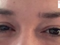 saying I LOVE YOU repeatedly with a close up of just my eyes for 1:11 mins - glimpseofme